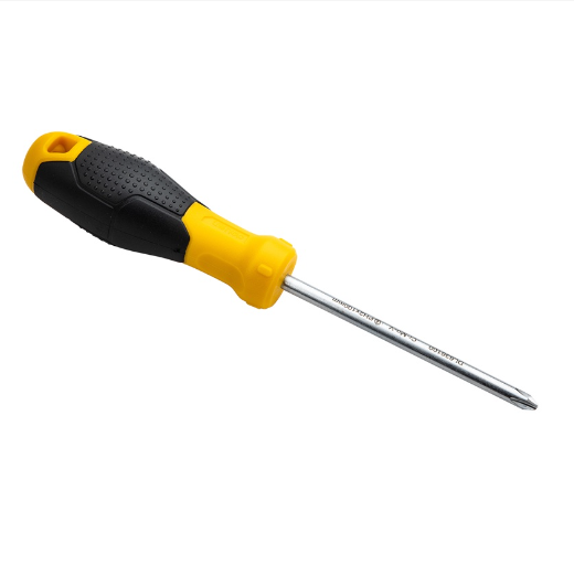Deli 1 Pc Philips Screwdriver Rubber-Plastic Bi-Material Handle PH2x100mm EDL636100