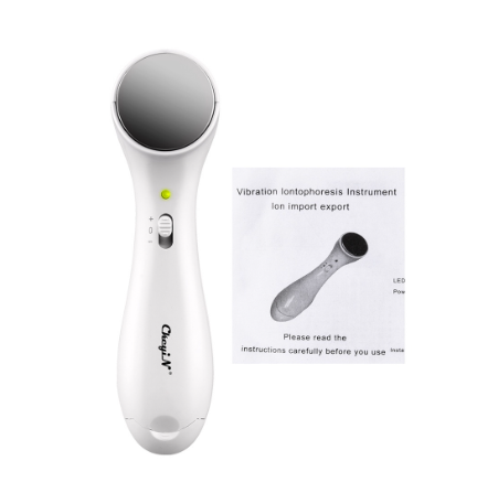 Facial Iontophoresis Apparatus Massager Cleaner Skin Care MR236
