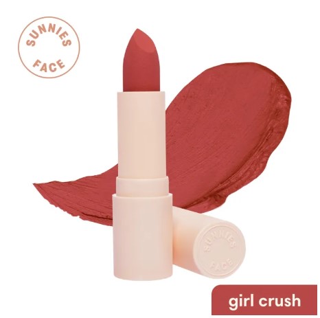 Sunnies Face Fluffmatte Weightless Modern Matte Lipstick Girl Crush