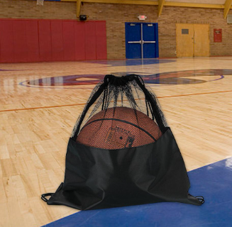Soccer Basketball Storage Bag Half Tennis Bag Ball Bag Basketball Soccer Bundle Pocket