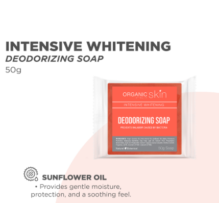 Organic Skin Japan Deodorizing Soap 50g Underarm Whitening Anti Odor Antiperspirant