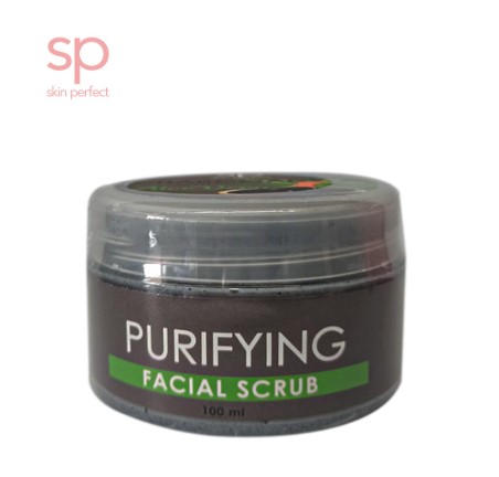Skin Perfect Charcoal with Aloe Vera Facial Scrub 100ml