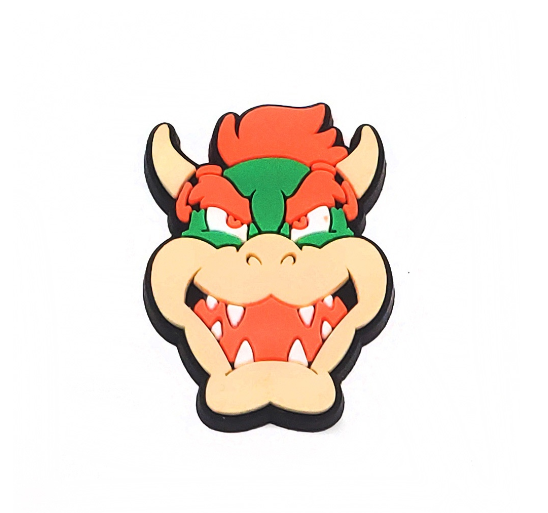 Cute Mushroom Flower Jibbitz for Crocs Pin Super Mario Game Croc Jibbits Star Shoe Charms Dragon Jibits Charm Men Shoes Accessories M11