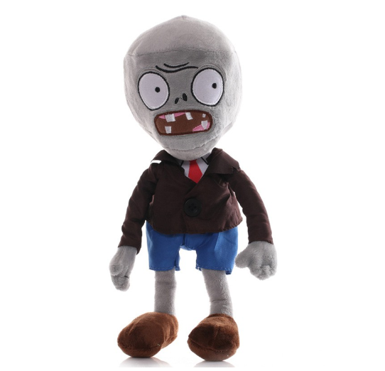 30CM Plants vs Zombies Plush Doll Peashooter SplitPea Clown Zombie Figures Soft Stuffed Toys Kids Halloween Gift Z30
