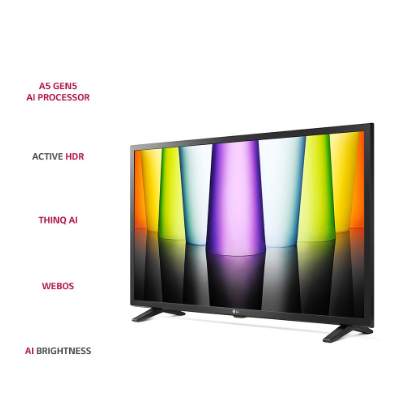 LG 32-inch Smart TV HD High Definition A5 Gen5 AI Processor 32LQ570BPSA