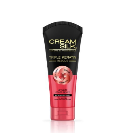 Cream Silk Triple Keratin Rescue Ultra Conditioner Ultimate Color Revive 150ml