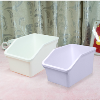 Locaupin Household Sorting Bin Organizer Home Shelf Storage Basket Container For Office Bedroom Toys