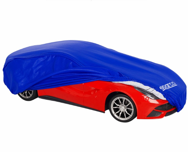 Sparco Car Cover SPC2007M Blue Color (Medium)