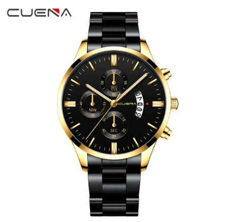 Cuena Men's Watch Leisure Sports Quartz Waterproof Watch 845S 0022