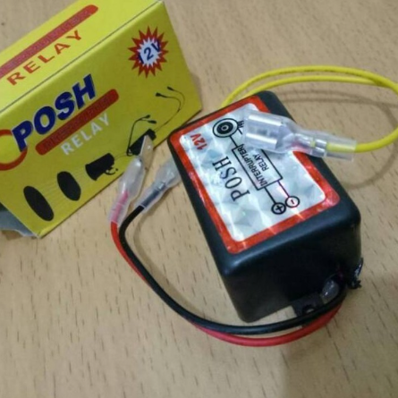 Interrupter relay any brand of motor for horn & led