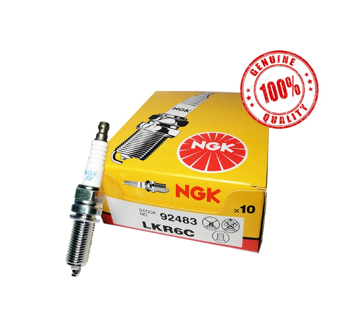 NGK Spark Plug Long Thread (LKR6C - 92483) 100% Original