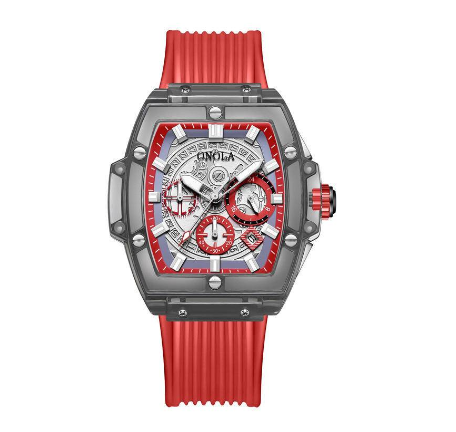 ORIGINAL Watch for men Quartz Fashion Waterproof wacth Sports Silicone Strap Calendar luminous 2