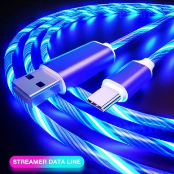 Android /Fast Charger Cable with Light