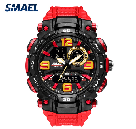 SMAEL Original Men's Watches Top Brand LED Digital Fashion Male Military 50M Waterproof Sport Casual Creative Watch Men 1921 M005