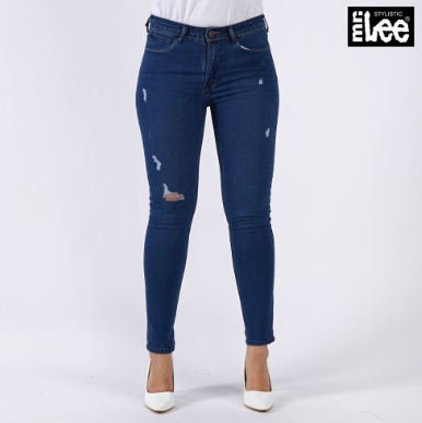 Stylistic Mr. Lee Ladies Basic Denim Super skinny 149245-U Medium Shade