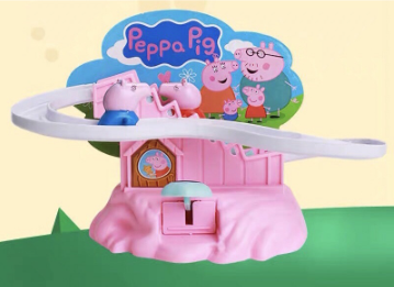 Automatic Stair Climbing Toy( small) P[epar Pig
