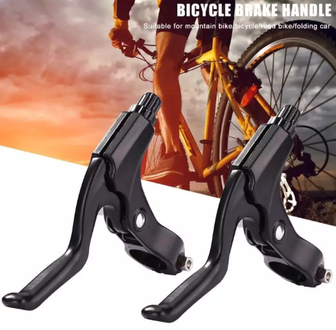1 Pair Aluminium Alloy Bicycle Levers Hand Brake MTB BMX Brake Levers Front Rear Hand Brake Lever