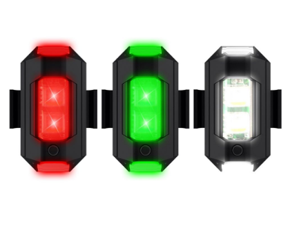 Motorcycle Bike Light Rechargeable Flashing Lights Safety Anti-collision Flash Lights Wireless Magnetic Signal Lamp 7 color conversion led anti-