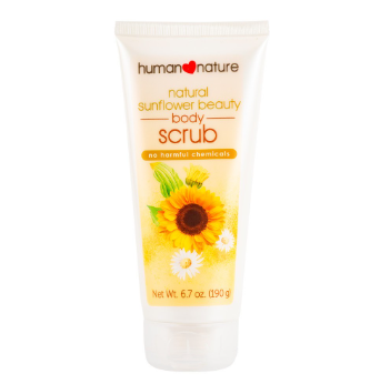 Human Nature Sunflower Beauty Body Scrub 190G