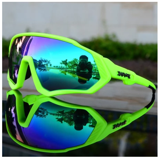 Kapvoe Cycling Glasses Outdoor Sports Shade Goggles UV400 Bicycle Bike Sunglasses Fashion Polarized Glasses KG11