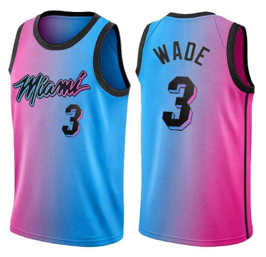 Dwayne "The Flash" Wade- Swingman Basketball Jersey