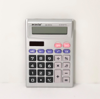 8 DIGIT ELECTRONIC CALCULATOR AA-658A