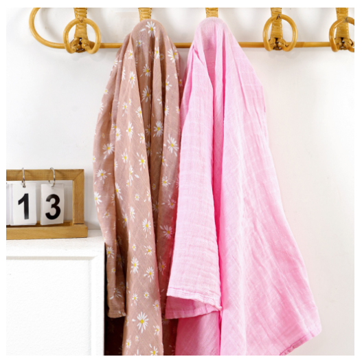 Happyflute 2 Pcs Set Baby Muslin Swaddle Blanket Soft Farbic Cotton Baby Products Baby Multifunctional Gauze 6