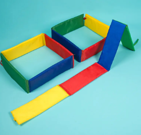 Children Outdoor Game Toys Jumping Lattice Drilling Hole Kindergarten Sports Physical Training Props Indoor Outdoor Fun Games