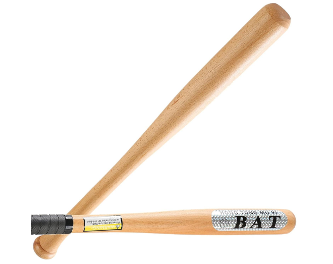 Baseball Bat, Classic Wooden Baseball Bat for Baseball Training, Home Self Defense Baseball Bat for Youth Kids Teenagers Adult