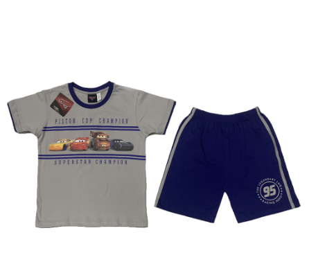 Disney Cars Super Star Cars Boys Kids And Toddlers T-Shirt And Shorts Set