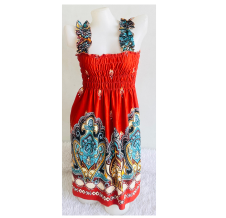 RUFFLES Mini Smocking || Maternity Dress || Summer Dress ||Above the knee up to Medium Size N