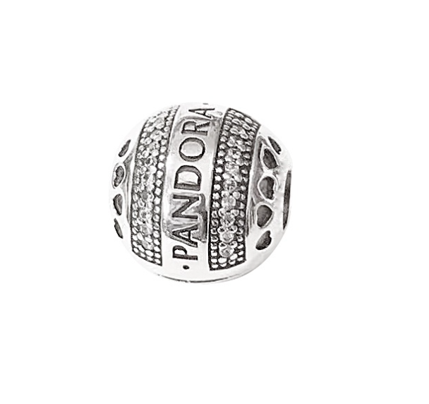 Pandora Classic 925 Silver Charms Crown Heart S925 Charm S8