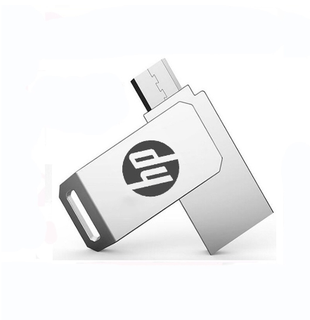 SB Flash Drives Metal Rotary OTG Flash Disk Waterproof Mobile Phone Flash Drive U Disk