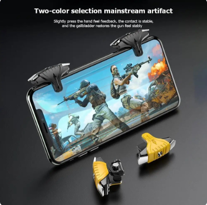 F01 1 Pair Gamepad Joystick Button Trigger PUBG Gaming Mobile Controller Shooter