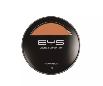 BYS Crème Foundation With Sponge Warm Beige 10G