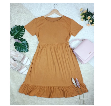 Maternity Bella Babydoll Dress (Med to L) MD12