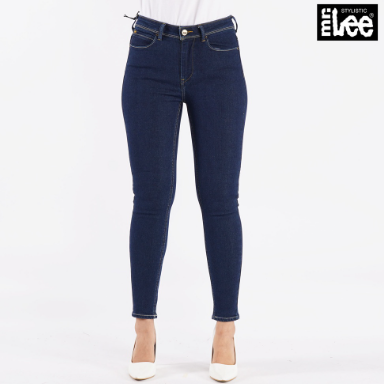 Stylistic Mr. Lee Ladies Basic Denim Stretchable Pants for Women Super Skinny 141080-U (Dark Shade