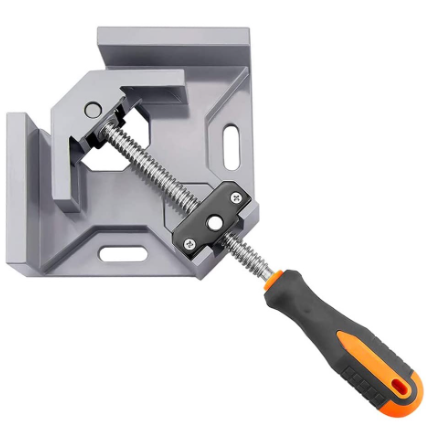 Adjustable 90 Degrees Right Angle Clip Clamp Tool ,Corner Clamp Woodworking Photo Frame Vise Holder