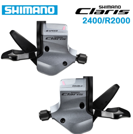 Shimano CLARIS SL-2400-L 2 Speed SL-2400-R 8 Speed SL-R2000-R 8 Speed Shifter Groupset Left / Right Road Bike Foldable Bicycle