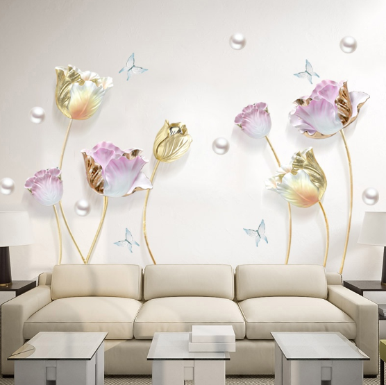 Wall Sticker Adhesive Wall Decor Stickers Home Decor GS9720-AB