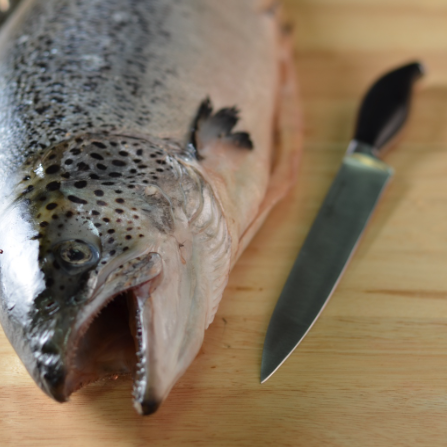 KitchenPro 6 inch Chef's Knife Flair Handle