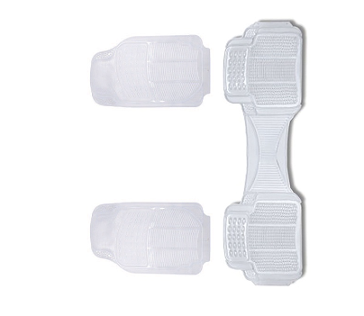 Type S PVC Floor Mat 3-PC Clear