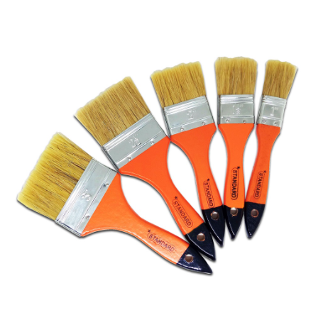 STANDARD Paint Brush Orange High Quality Hardware Tools (SD5107-SD5111)