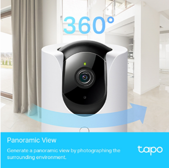 TP-Link Tapo C225 2K QHD Pan/Tilt AI Home Security WiFi Indoor IP Camera Home CCTV