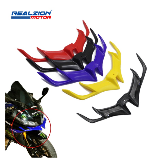 Motorcycle DIY Front Fairing Winglets Aerodynamic Pulsar RS200 R15 V3 Rusi Explorer Z200 Rc390 SSv200
