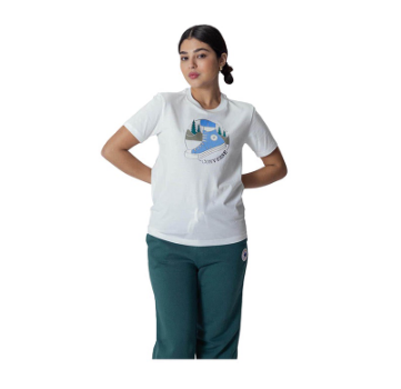 Converse On The Trails Women's Tee - White
