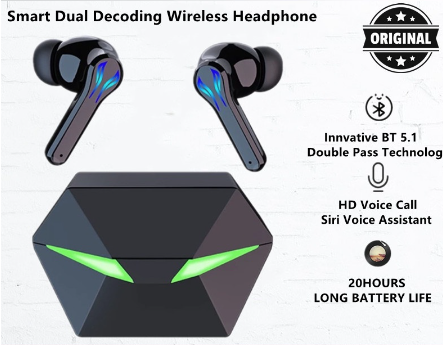 AKAM NEW  Smart Dual Decoding Mode Bluetooth 5.0 Headset