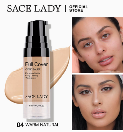 SACE LADY Full Cover Liquid Concealer Waterproof Matte Face Corrector Makeup Cosmetics