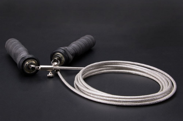 1x Speed Skipping Jump Rope Adjustable Steel Wire Crossfit Exercise Gym Training