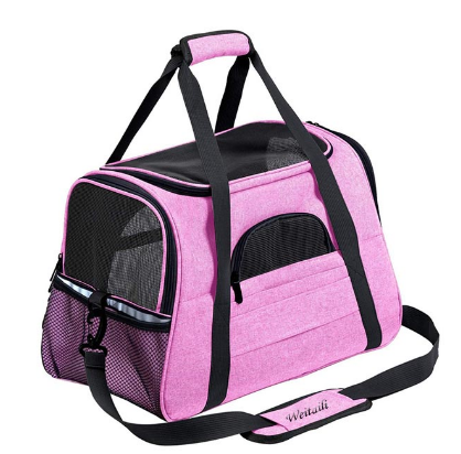 Dog Bag Carrier Bag Soft Sided Mesh Dog Backpack Travel Carrier For Small Cat Dog